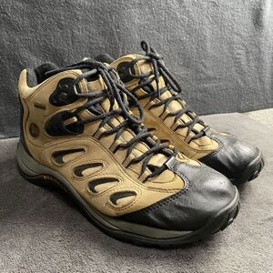 Merrell Reflex Mid Gore-Tex Taupe Leather Hiking Boots Men's Size 11.5 EUR 46